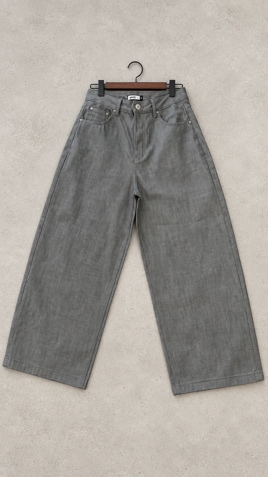Grey crosshatch: готовый образец SUN DENIM, вид спереди